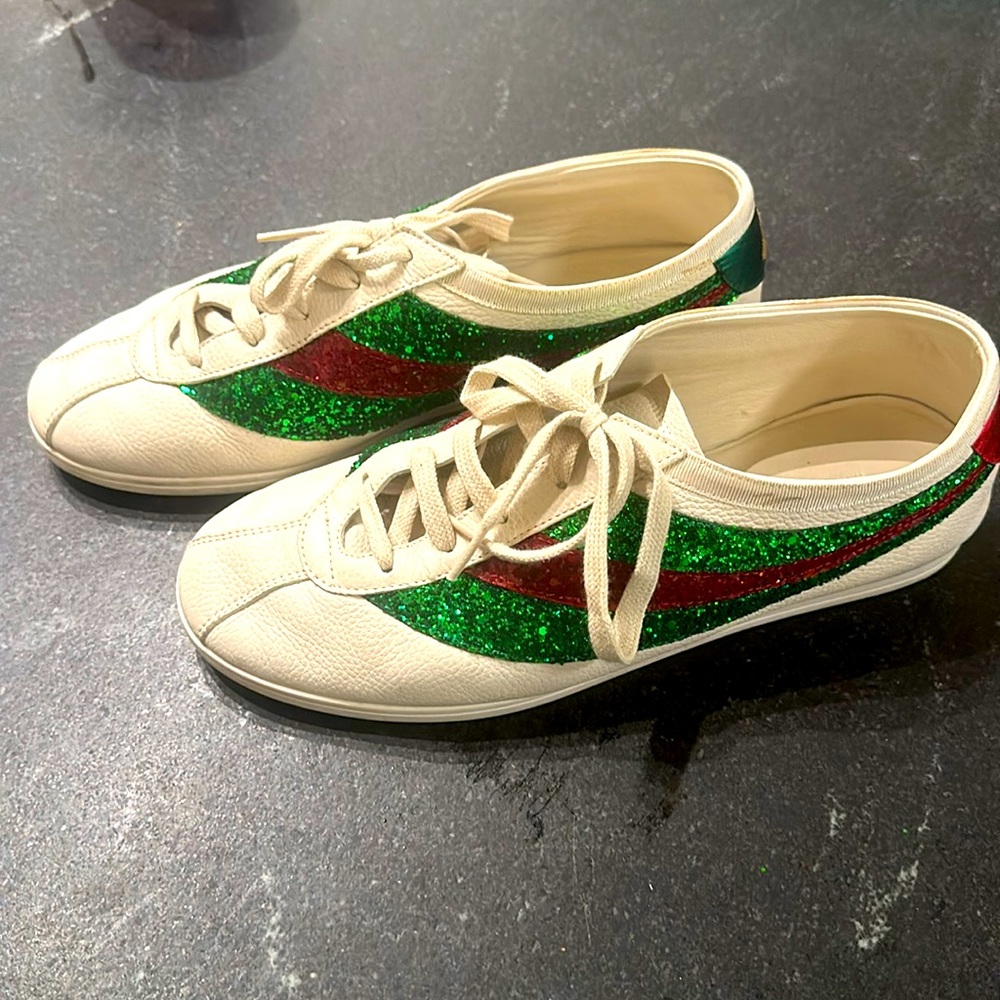 Gucci sparkle sneakers